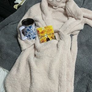 Cozy Pink Fleece Robe